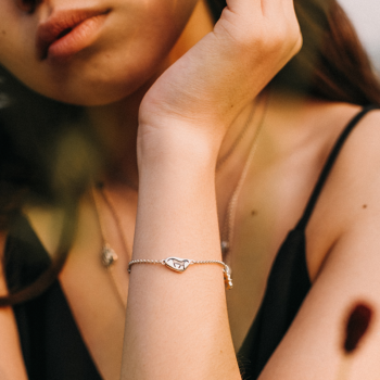 Браслет «Камешки» с беркутом