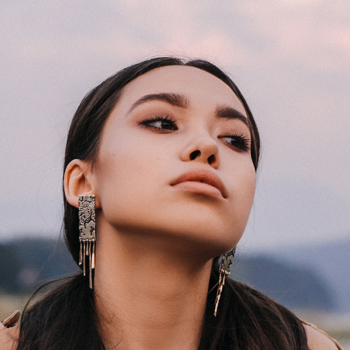 Серьги «Дождь и камень»