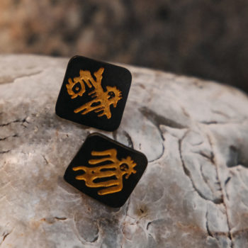 Симметричные серьги 